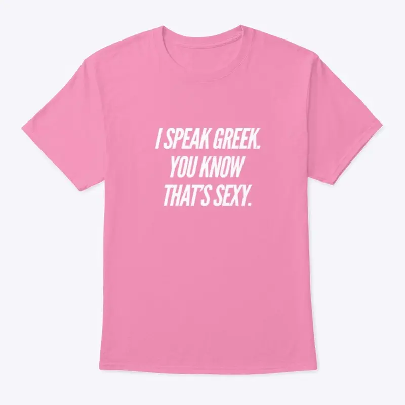 I speak Greek 