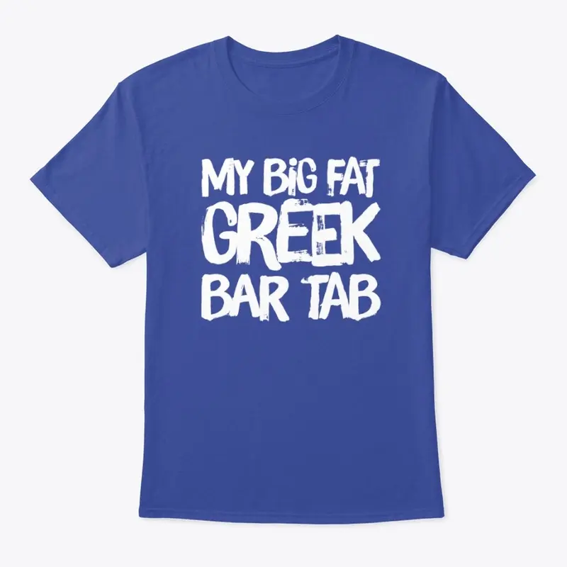 Greek bar tab 